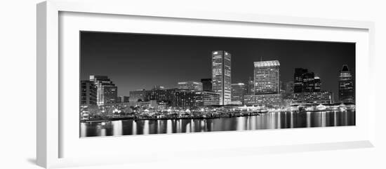 City at the Waterfront, Baltimore, Maryland, USA-null-Framed Photographic Print