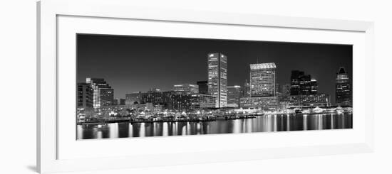 City at the Waterfront, Baltimore, Maryland, USA-null-Framed Photographic Print