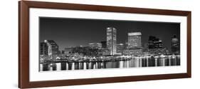 City at the Waterfront, Baltimore, Maryland, USA-null-Framed Photographic Print