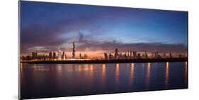 City at the waterfront, Dubai, United Arab Emirates-null-Mounted Photographic Print