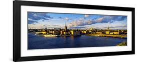 City at the Waterfront, Gamla Stan, Stockholm, Sweden-null-Framed Photographic Print