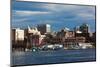 City at the waterfront, Inner Harbor, Victoria, Vancouver Island, British Columbia, Canada-null-Mounted Photographic Print