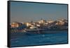 City at the waterfront, Jaffa, Tel Aviv, Israel-null-Framed Stretched Canvas