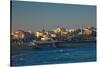 City at the waterfront, Jaffa, Tel Aviv, Israel-null-Stretched Canvas