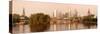 City at the Waterfront, Main River, Frankfurt, Hesse, Germany-null-Stretched Canvas