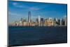 City at the waterfront, Manhattan, New York City, New York State, USA-null-Mounted Photographic Print