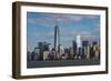 City at the waterfront, Manhattan, New York City, New York State, USA-null-Framed Photographic Print