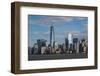 City at the waterfront, Manhattan, New York City, New York State, USA-null-Framed Photographic Print