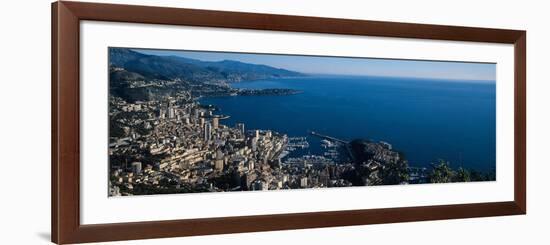 City at the Waterfront, Monte Carlo, Monaco-null-Framed Photographic Print