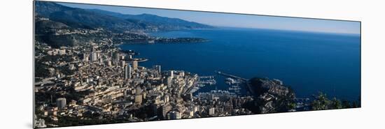 City at the Waterfront, Monte Carlo, Monaco-null-Mounted Photographic Print
