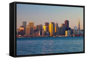 City at the Waterfront, San Francisco, California, Usa 2013-null-Framed Stretched Canvas