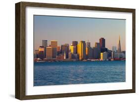 City at the Waterfront, San Francisco, California, Usa 2013-null-Framed Photographic Print
