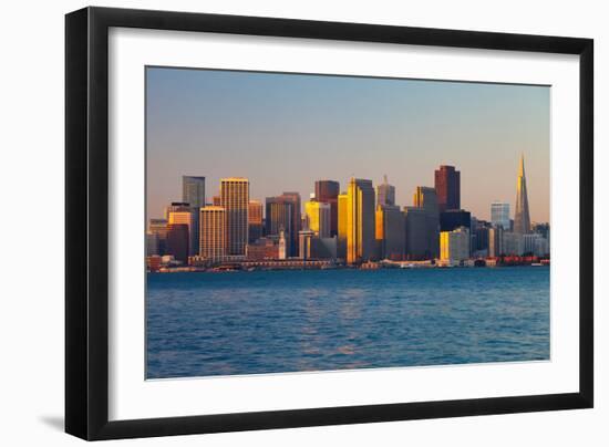 City at the Waterfront, San Francisco, California, Usa 2013-null-Framed Photographic Print