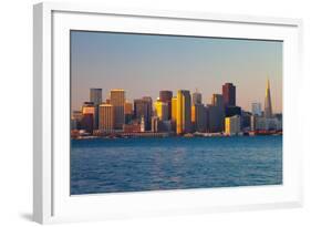 City at the Waterfront, San Francisco, California, Usa 2013-null-Framed Photographic Print