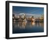 City at the Waterfront, Shoreline Village, Long Beach, Los Angeles County, California, USA-null-Framed Photographic Print