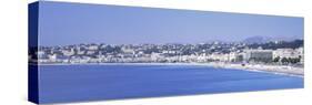 City at Waterfront, French Riviera, Nice, Alpes-Maritimes, Provence-Alpes-Cote D'Azur, France-null-Stretched Canvas