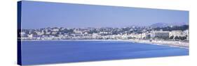 City at Waterfront, French Riviera, Nice, Alpes-Maritimes, Provence-Alpes-Cote D'Azur, France-null-Stretched Canvas