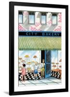 City Bakery-Julia Letheld Hahn-Framed Art Print