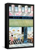 City Bakery-Julia Letheld Hahn-Framed Stretched Canvas