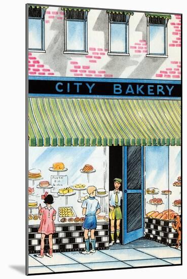 City Bakery-Julia Letheld Hahn-Mounted Art Print