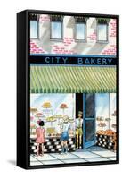 City Bakery-Julia Letheld Hahn-Framed Stretched Canvas