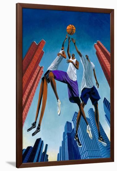 City Ball-Mark Ulriksen-Framed Art Print