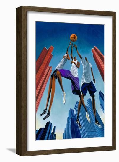 City Ball-Mark Ulriksen-Framed Art Print