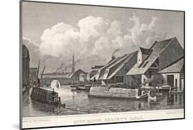 City Basin-Thomas Hosmer Shepherd-Mounted Giclee Print