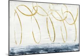 City Beach Crop Gold-Piper Rhue-Mounted Art Print
