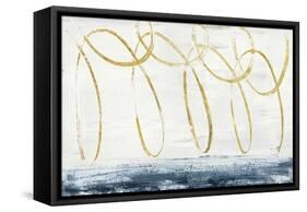City Beach Crop Gold-Piper Rhue-Framed Stretched Canvas