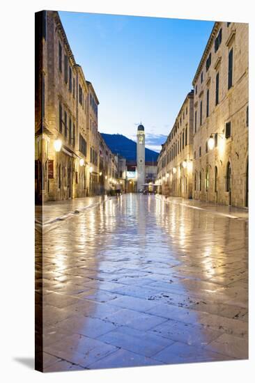 City Bell Tower on Stradun-Matthew Williams-Ellis-Stretched Canvas