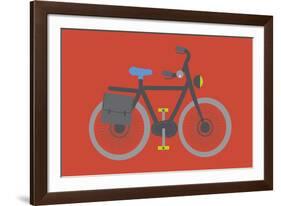 City Bike-Sophie Ledesma-Framed Giclee Print