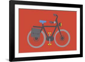 City Bike-Sophie Ledesma-Framed Giclee Print