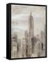 City Blocks II Greige-Silvia Vassileva-Framed Stretched Canvas