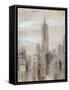 City Blocks II Greige-Silvia Vassileva-Framed Stretched Canvas