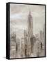 City Blocks II Greige-Silvia Vassileva-Framed Stretched Canvas