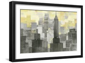 City Blocks Neutral-Albena Hristova-Framed Art Print