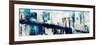 City Blue Impression-Evangeline Taylor-Framed Premium Giclee Print