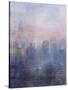 City Blues 1-Ken Roko-Stretched Canvas