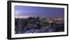 City Bowl at sunset, Cape Town, Western Cape, South Africa, Africa-Ian Trower-Framed Photographic Print