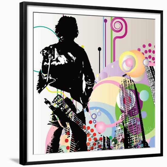 City Boy-Jean-François Dupuis-Framed Premium Giclee Print