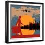 City Break-Petrafler-Framed Art Print