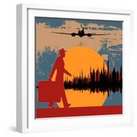 City Break-Petrafler-Framed Art Print