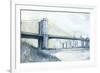 City Bridge I-Megan Meagher-Framed Premium Giclee Print