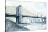 City Bridge I-Megan Meagher-Stretched Canvas