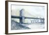 City Bridge I-Megan Meagher-Framed Art Print