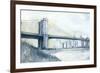 City Bridge I-Megan Meagher-Framed Art Print