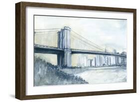 City Bridge I-Megan Meagher-Framed Art Print