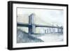 City Bridge I-Megan Meagher-Framed Art Print