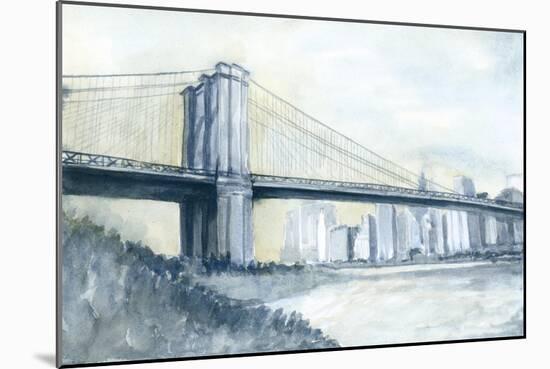 City Bridge I-Megan Meagher-Mounted Art Print